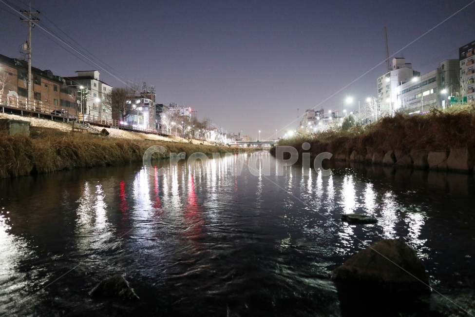 야경,풍경,밤,겨울,강,야경,밤,풍경,nightscape,night,landscape,도시,city,한국도시풍경,한국도시경관,korea cityscape,water,물,outdoors,옥외,canal,운하,ditch,도랑