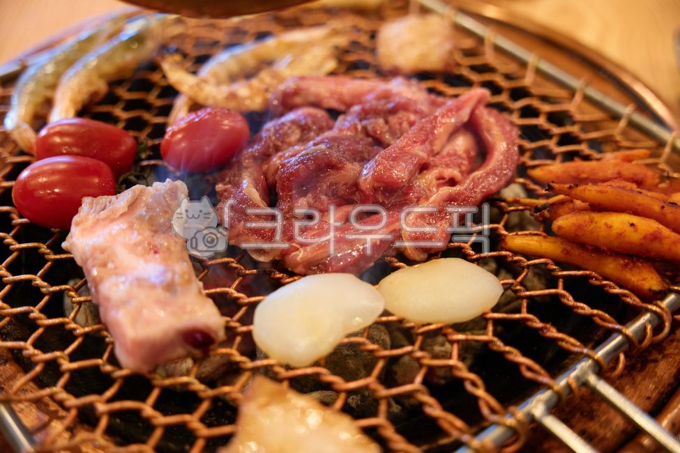 BBQ,bbq,grilling,meat,Korean,rib,cooking,pork,food,neck meat