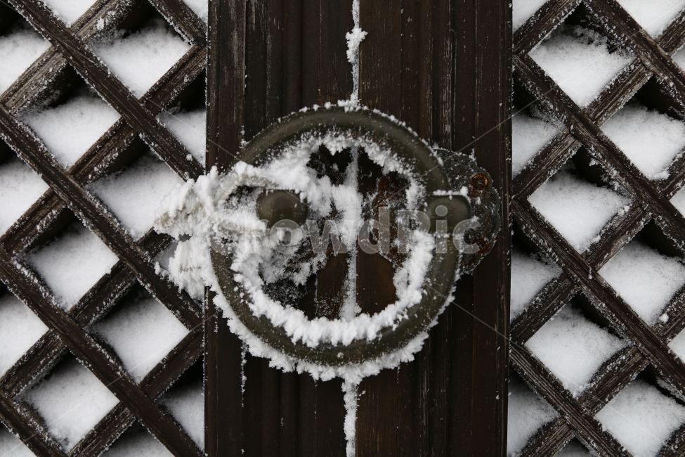 겨울,눈꽃,한옥,문고리,감성,덕유산,겨울,계절,winter,season,한국전통,한국문화,korean traditional,korean culture