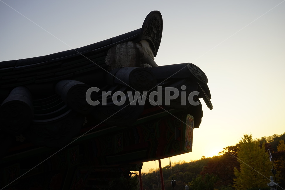 traditional building,Hanok,silhouette,construct,crown
