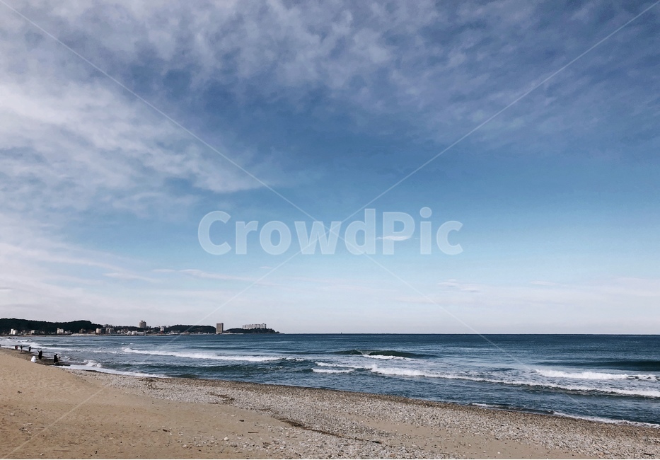 바다,강원도,해안가,구름,하늘,파도,사람들,해변,바다,beach,sea