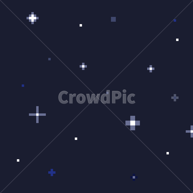 픽셀,픽셀아트,도트,우주,별,ufo,밤하늘,gif,움짤,그래픽,일러스트레이션,graphic,illustration