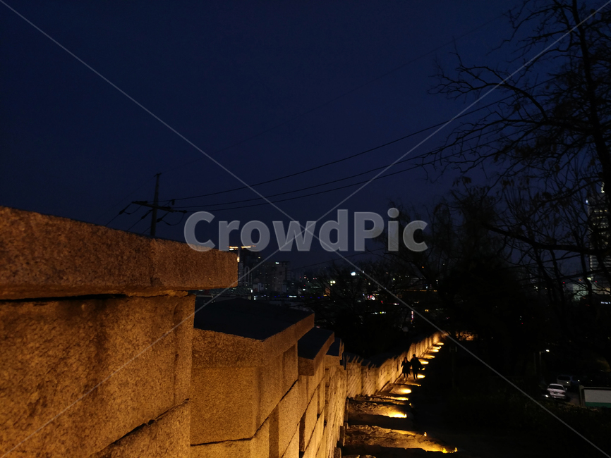 낙산공원,성벽,야경,성곽,서울,낙산공원벽,성곽공원,야경,밤,풍경,nightscape,night,landscape