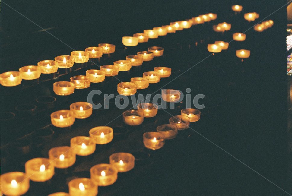 candle,양초,교회,성당,독일,필름카메라,필름