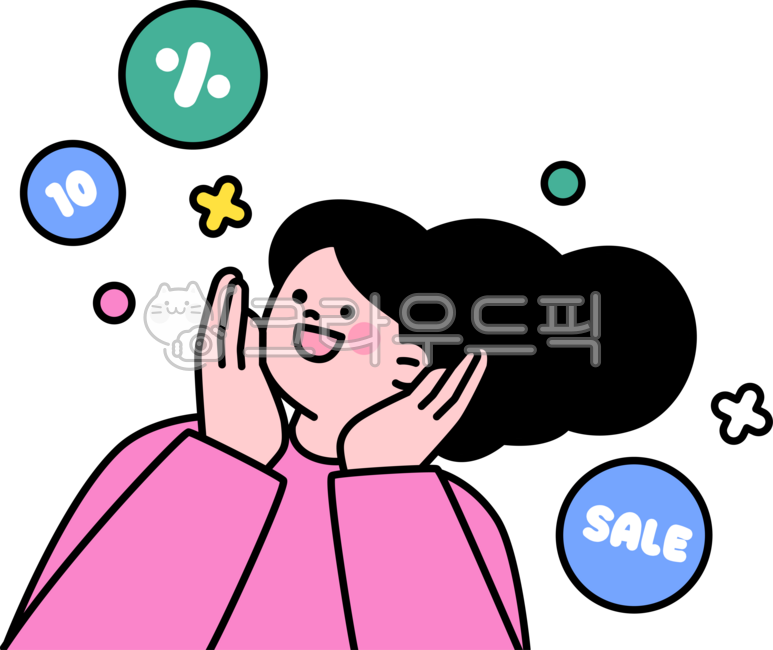 outline,cute,simple,plain,illustration,shopping,store,market,shop,purchase,sale,consumer,buy,shopping mall,person,upper body,sale,discount,fun,exciting