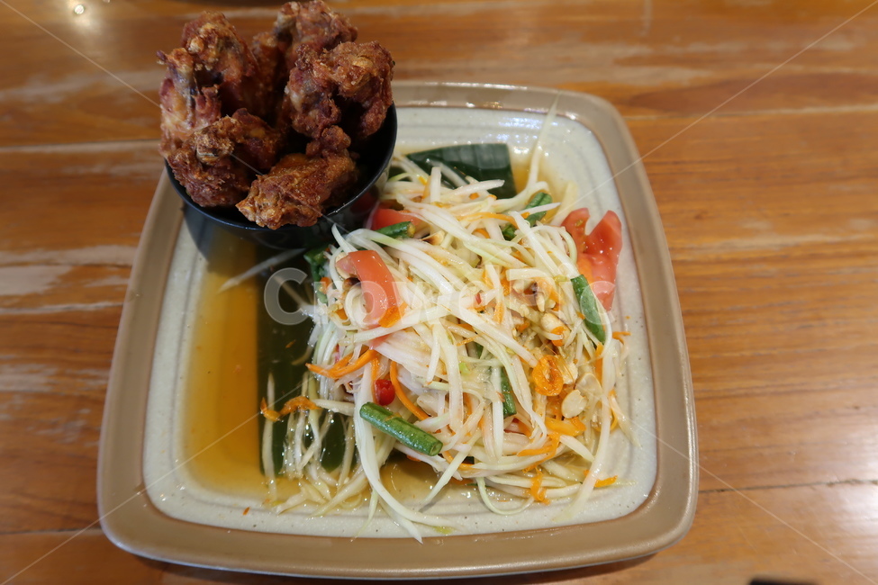food,음식,쏨땀,somtam,치킨,음식,식재료,요리,food,cook,meal,dishes,food reserves
