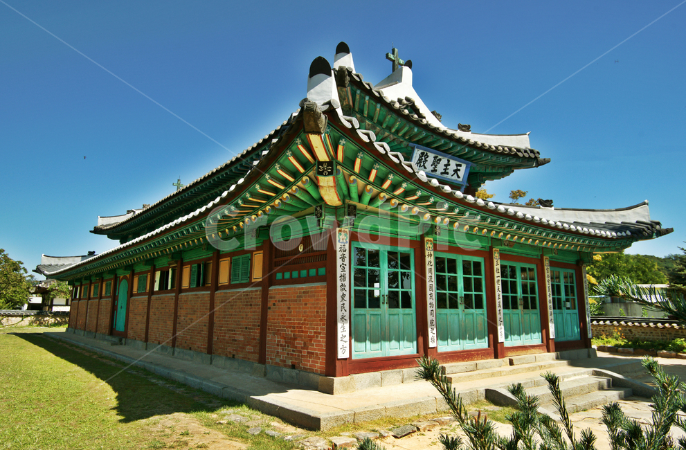 성공회강화성당,강화도,1900년건립,천주교,구원의방주,한옥,종교,성당,토착화,전통,바실리카양식,천주성당,고요한,한국전통,한국문화,korean traditional,korean culture,건축물,건물외관,exterior,building,structure,architecture,construction