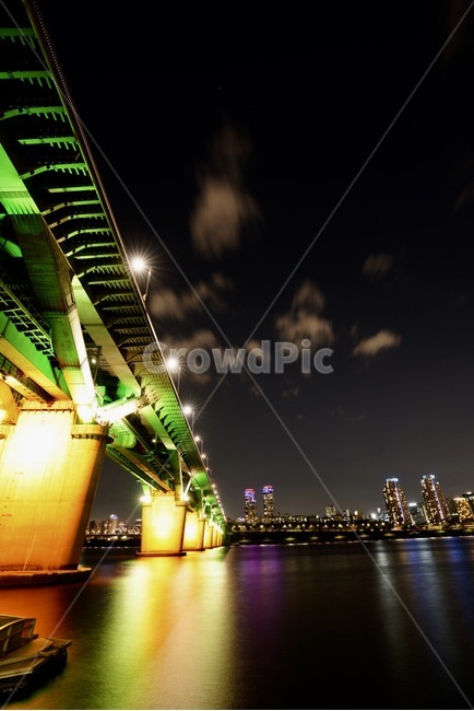 청담대교,야경,다리,서울,한강,bridge,seoul,night