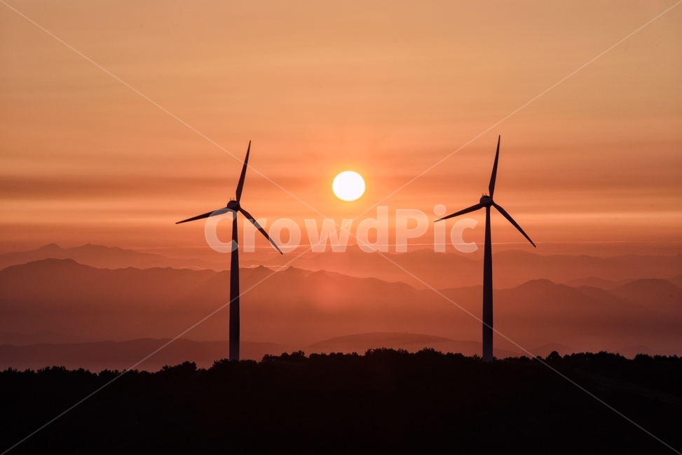 일출,태양,sunset,풍력,새해,풍경,산,새벽,산업,industry,industrial,에너지산업,energy industry,machine,기계,engine,엔진,motor,모터