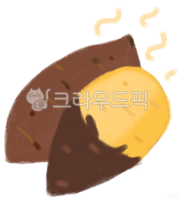 고구마일러스트,군고구마,겨울간식,따뜻한음식,감성일러스트,한국음식,고구마간식,전통간식,따뜻한간식,겨울음식,귀여운음식,간단한일러스트,간식디자인,한국간식,겨울디자인,따뜻한이미지