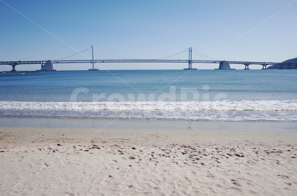 부산,광안리,광안대교,바다,겨울바다,맑은하늘,맑은바다,바닷가,파도,해변,모래사장,자연,풍경,nature,landscape,해변,바다,beach,sea
