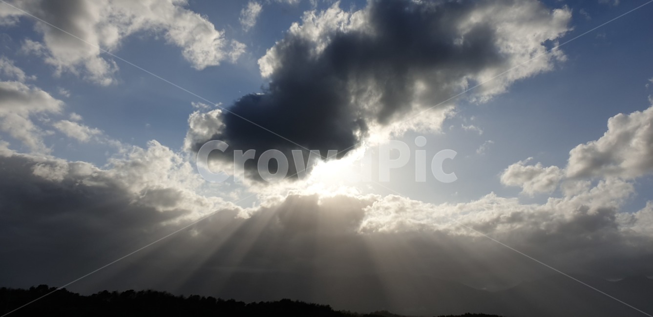 weather,날씨,nature,자연,light,빛,flare,플레어,sunlight,햇빛,outdoors,옥외,cloud,구름,cumulus,적운,sky,하늘,경치