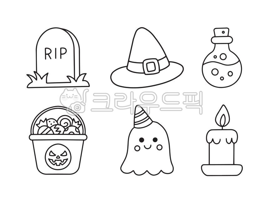 Graveyard,witch hat,candy basket,pumpkin,ghost,candle,potion,poison,magic liquid,rip,horror experience,Halloween,Halloween,All Saints' Day,Halloween party,Halloween day,Halloween icon,Halloween sticker,Halloween element,Halloween en