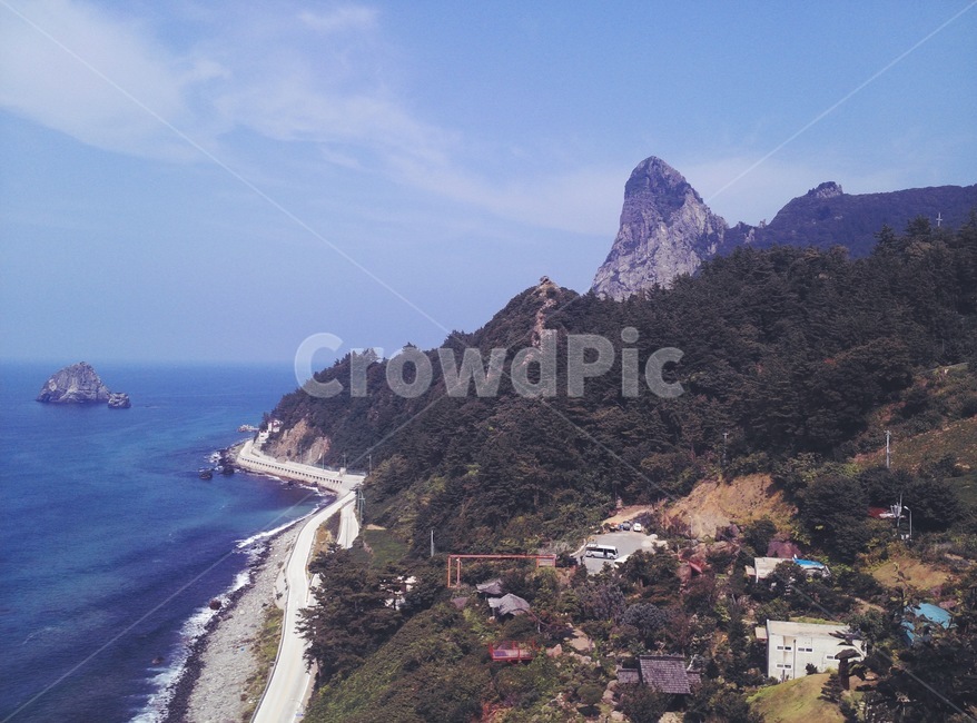 울릉도,바다,울릉도바다,바닷가마을,해안마을,풍경,landscape,경치,outdoors