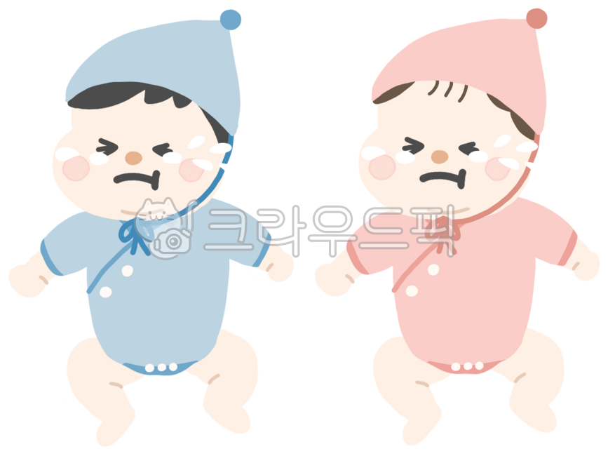 아기,신생아,우는아이,우는아기,신생아울음,슬픔,아기울음,쌍둥이,남매,떼부리는아기,떼불,아기일러스트,신생아일러스트,100일,100일아기,돌,돌아기,우는아기그림