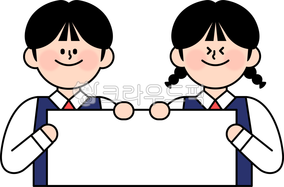 student,class,learning materials,placard,announcement,holding,empty,blank,set,student illustration,cute,school uniform,notice,notice board,guide,elementary school student,high school student,learning,education,cheering,encouragement,s