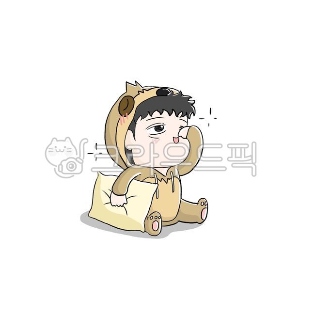 나무늘보,일러스트,캐릭터,귀여운,귀여운일러스트,동물캐릭터,나무늘보캐릭터,동물일러스트,잠옷일러스트,잠옷,잠옷캐릭터