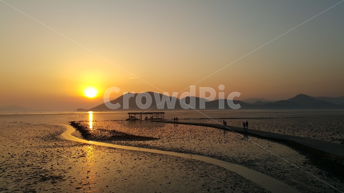 순천,와온해변,일몰,겨울일몰,갯벌,자연,풍경,nature,landscape,light,빛,flare,플레어,sunlight,햇빛