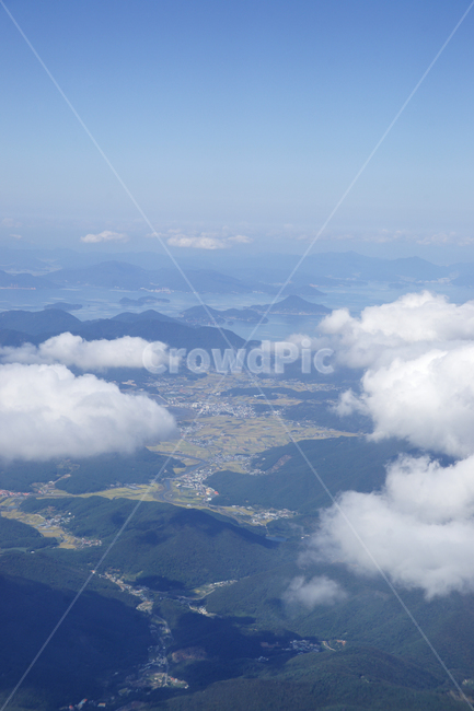 landscape,경치,nature,자연,풍경,scenery,옥외,outdoors,aerialview,조감도,하늘,구름,sky항공,남해안,한려해상국립공원,비행,대한민국,바다,섬,자연,풍경,nature,landscape