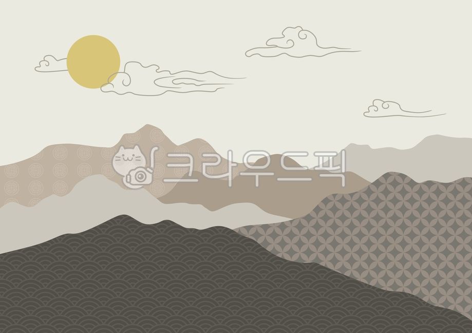 배경,일러스트,일러스트레이션,그림,드로잉,백그라운드,새해,신년,패턴,문양,무늬,전통,전통문양,전통패턴,추석,한가위,정월대보름,대보름,설,설날,명절,벡터,한국,한국문화,한국전통,풍경,산,달,보름달,구름,자연,scenery,colorful,outdoor,natural,brown,cloud,hill,sunset,sunrise,view,mountain,moon,abstract,backdrop,flat,newyear,midautumnfestival,chuseok,asian,asia,holiday,korean,korea,tradition,traditional,illustration,background,vector,landscape,wallpaper,nature,texture,graphic,pattern