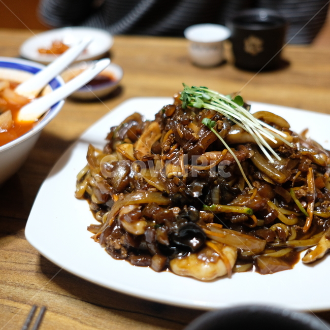 짜장면,중식,간짜장,음식,짬뽕