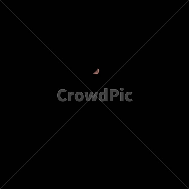 nature,moon,sky,redmoon,자연,outdoors,옥외,반달,달,밤하늘,하늘