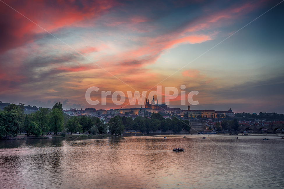 Prague night view,praque,Czech Republic,Prague sunset,praha,Prague