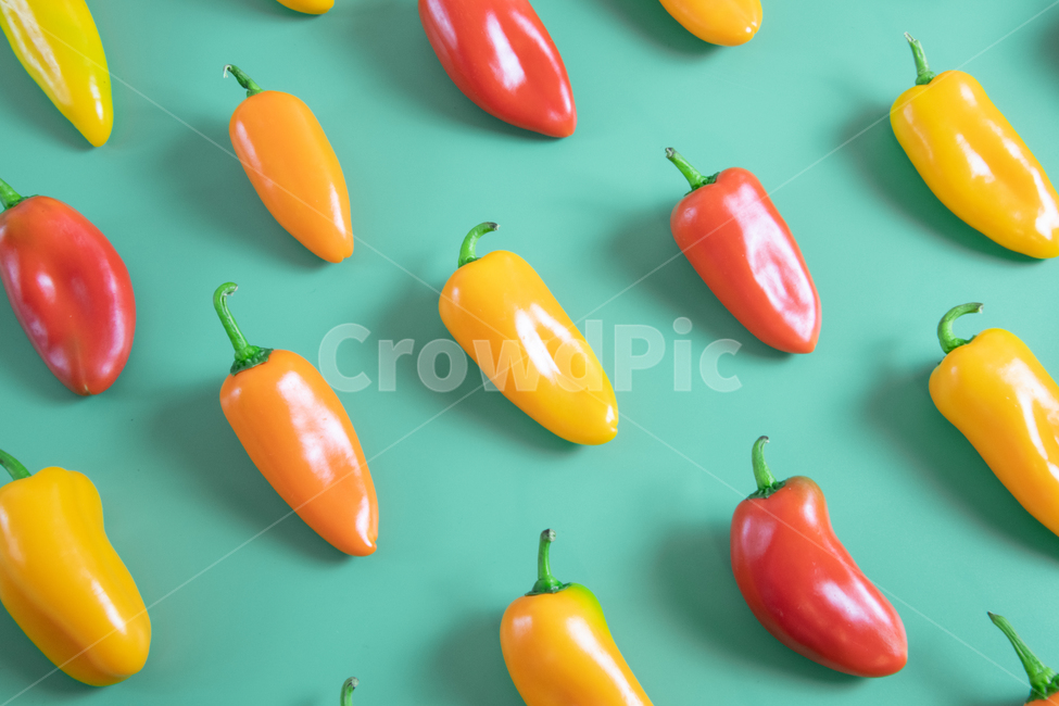 파프리카,미니,채소,야채,빨강,노랑,주황,음식,식재료,요리,food,cook,meal,dishes,food reserves,채소,야채,vegetables,색깔,색상,색채,색감,color sense,color sensitivity,feeling of color