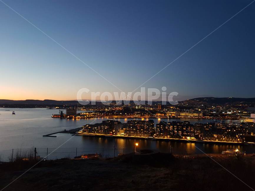 오슬로,노르웨이,피오르,nature,landscape,water,waterfront,fiord,노르웨이피오르,자연,경치,야경,야경,밤,풍경,nightscape,night,landscape