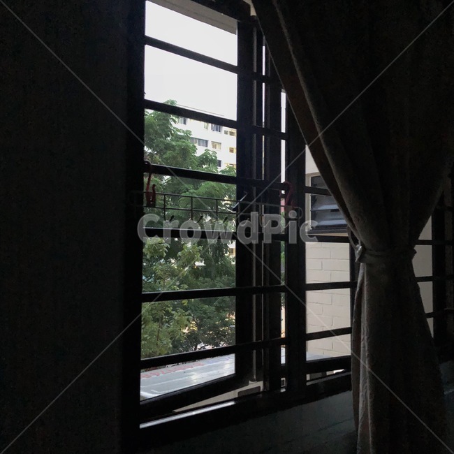 창문,풍경,밤,건물,나무,감성,해외,집,night,house,window,sky,tree,커튼,oversea,singapore,인테리어,실내디자인,interior design