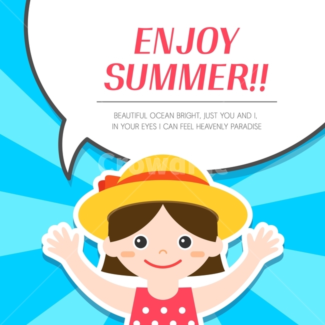 어린이,여름,일러스트,배경,백그라운드,팝업,여름,계절,summer,season,그래픽,일러스트레이션,graphic,illustration,brochure,브로슈어,paper,종이,flyer,전단,poster,포스터,advertisement,광고