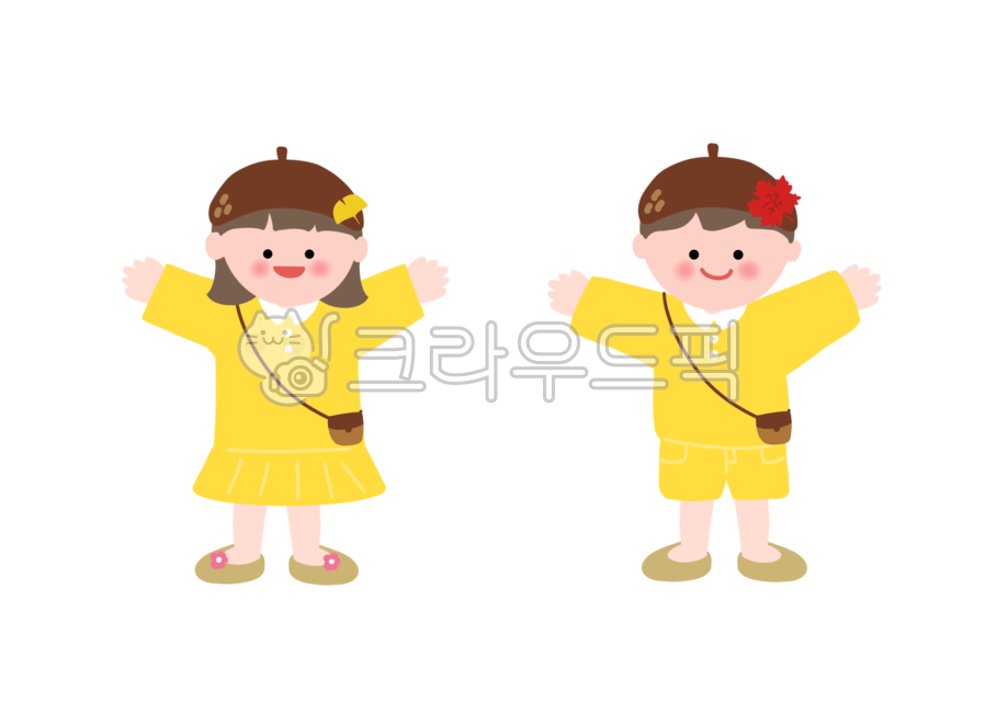 kindergarten,daycare materials,environment board,bag,school uniform,fall environment composition,maple leaf,kindergarten illustration,character,fall illustration,acorn hat,hat,clothing,Children,fall family communication,ginkgo leaf,kids