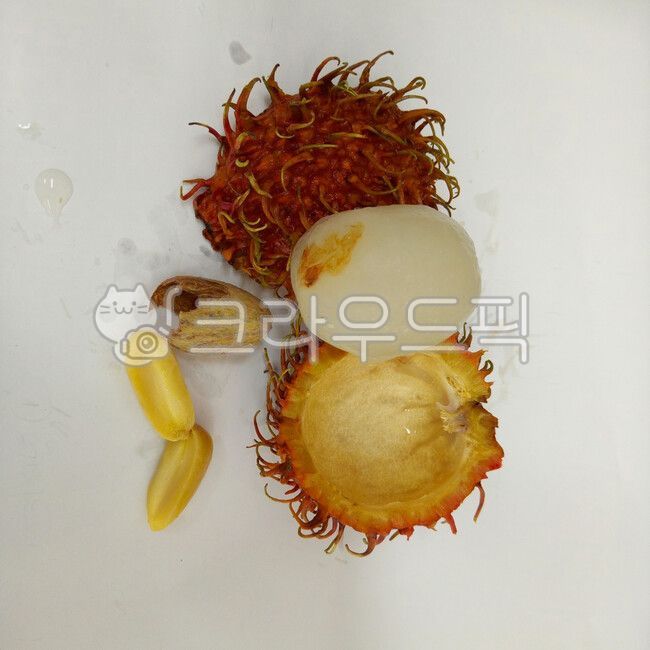 seed,Rambutan pulp,Rambutan,skin,food