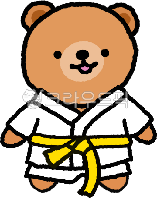 Taekwondo,Taekwondo illustration,Taekwondo character,Teddy bear character,Taekwondo uniform,Children's Taekwondo,Yellow belt,Elementary Taekwondo,Toddler Taekwondo,Taekwondo Teddy bear,Cute Taekwondo,Taekwondo Poomsae,Taekwondo,Taekwondo 