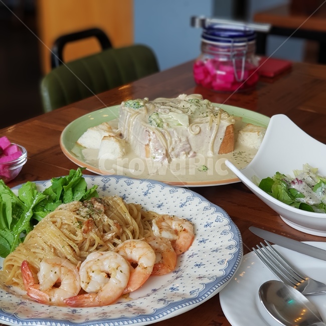 파스타,음식,food,식품,dish,요리,meal,식사,새우요리,새우,빠네