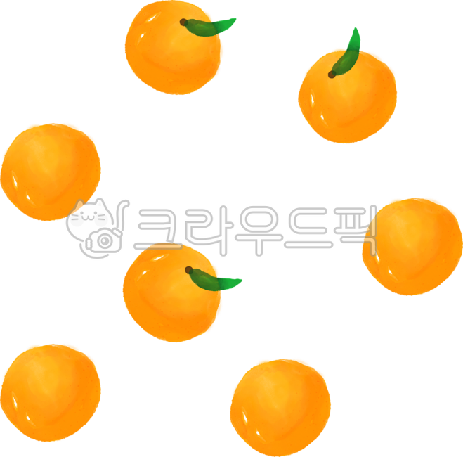 귤, 귤일러스트, 귤그림, 과일, 과일일러, 사진,이미지,일러스트,캘리그라피 - 빵야2작가