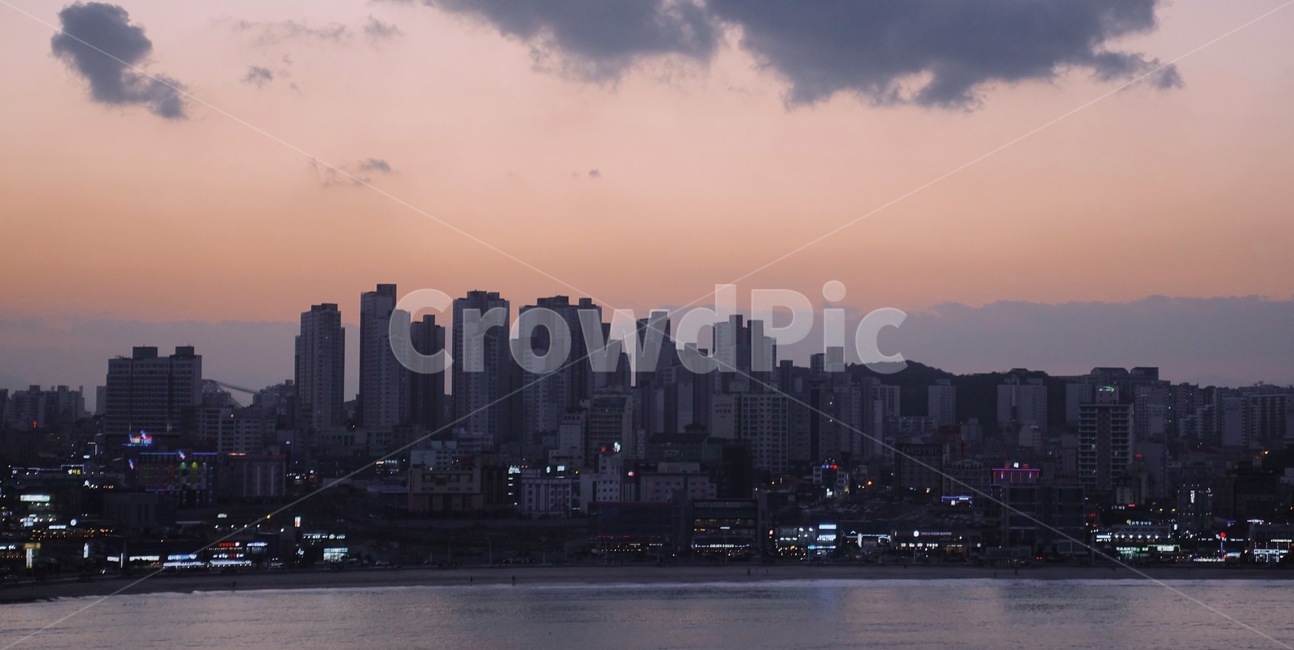 일몰,도시,바다,건물,스카이라인,urban,어반,city,시티,metropolis,중심지,building,town