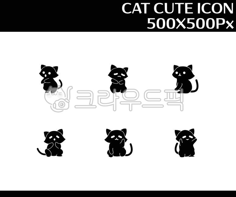 Cute cat,cat,icon,illustration