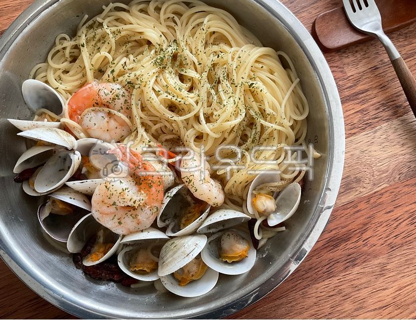 스파게티,파스타,모시조개파스타,봉골레,오일파스타