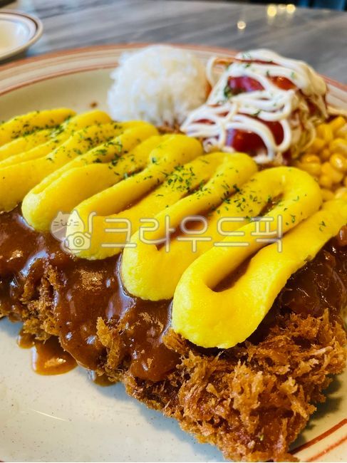 pork cutlet,Light Western food,Sweet Potato Pork Cutlet,food