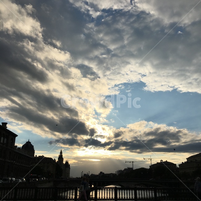 하늘,강,세느강,센강,파리,프랑스,유럽,햇살,빛,구름,도시,풍경,city,landscape,해외,외국,세계,foreign,oversea,world,세계도시풍경,해외도시풍경,외국도시풍경,world cityscape