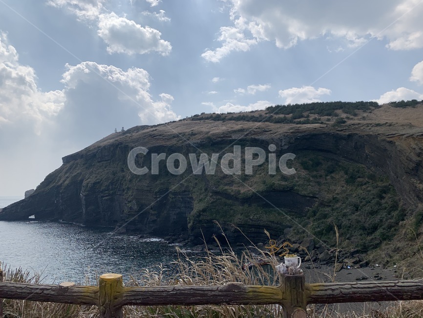 성산일출봉,하늘,자연,제주도,경치,자연,풍경,nature,landscape,outdoors,옥외