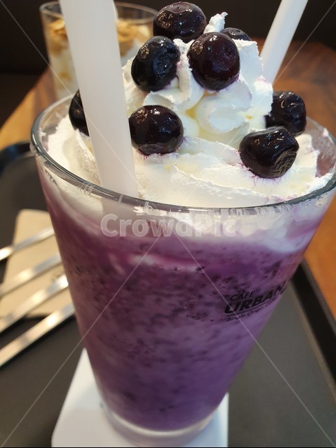 카페,스무디,빙수,블루베리스무디,시원한음료수