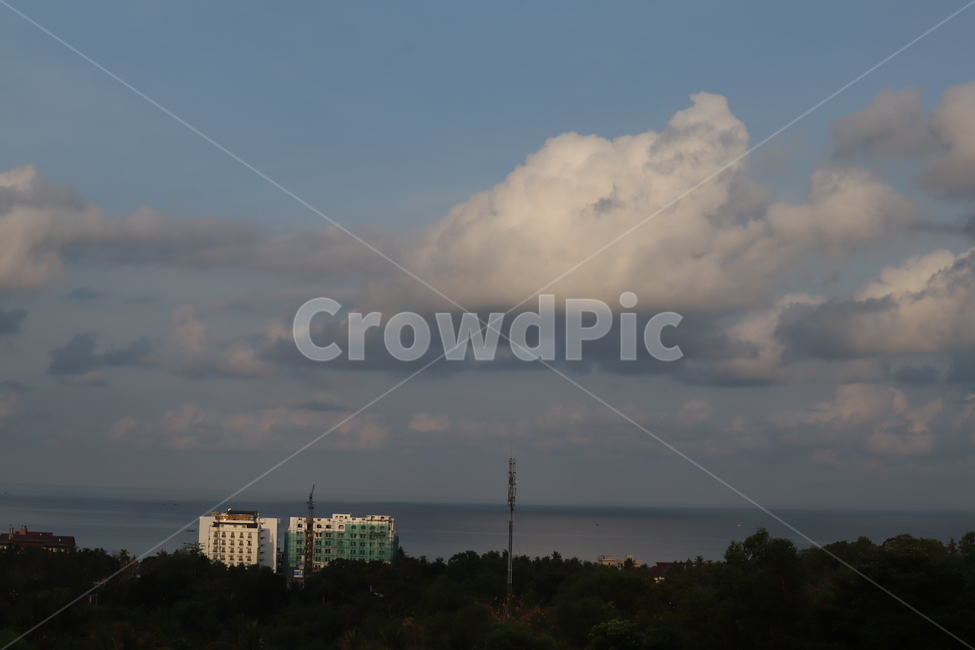 구름,초저녁,하늘,풍경,분위기,숲,바다,날씨,옥외,sky,자연,풍경,nature,landscape,weather,cumulus,적운,outdoors,cloud