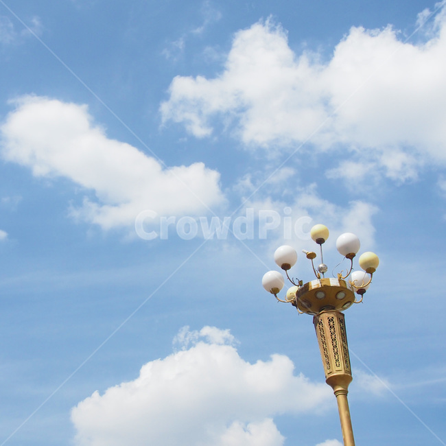하늘,구름,가로등,cloud,streetlight