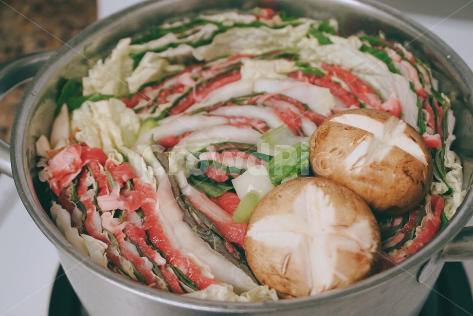 나베,밀푀유,밀푀유나베,저녁,익기전,음식,식재료,요리,food,cook,meal,dishes,food reserves