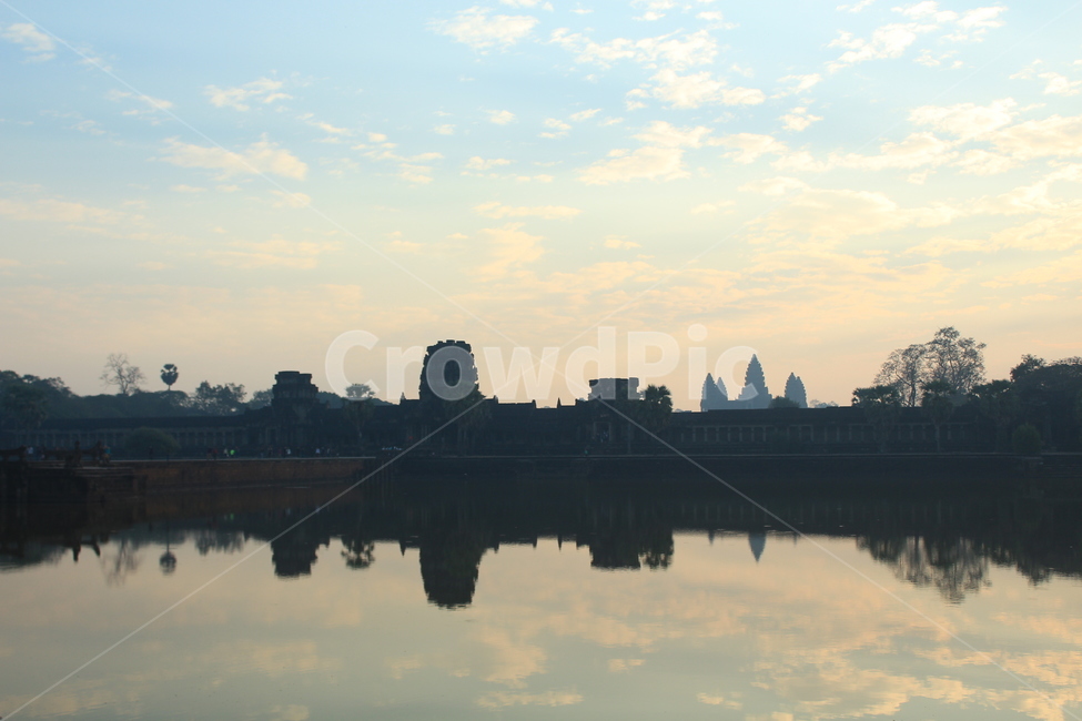 문화재,유네스코,앙코르왓,앙코르와트,물그림자,문화유산,cambodia