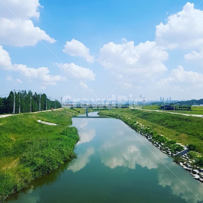 하늘,구름,강,자연,풍경,nature,landscape,river,sky,자연,풍경,nature,landscape,ditch,도랑,outdoors,옥외