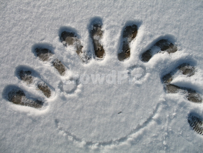 발자국,footprint,눈,snow,낙서,스마일,smile,겨울,계절,winter,season