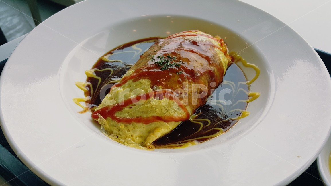 오므라이스,음식,점심,캐첩,맛있는